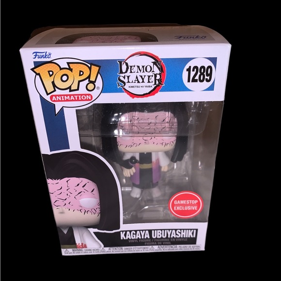 NEW GameStop Exclusive Kagaya Ubuyashiki Demon Slayer Anime Funko Pop - Picture 2 of 9